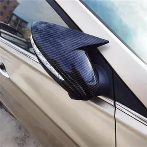 Paiying 1 Pair Carbon Fiber Look Ox Horn Rear View Mirror Cover Trim For Hyundai Sonata 2011-2014 Paiying 1 Pair Carbon Fiber Look Ox Horn Rear View Mirror Cover Trim For Hyundai Sonata 2011-2014
