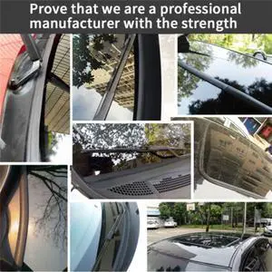 Paiying 0.98'' Wide Car Window Sunroof Seal Rubber Weatherstrip Trim 16.4 FT Paiying 0.98'' Wide Car Window Sunroof Seal Rubber Weatherstrip Trim 16.4 FT