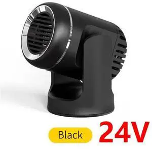 Acaigel 24V 360 Degree Rotary Electric Car Air Heater Cooling Fan Windshield Defroster Defogger