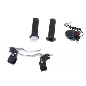 Paiying Hand Grips Kill Stop Switch 2 Stroke ATV Quad Go Kart Dirt Bike Motorcycle 393g
