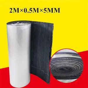 Paiying Glass Fiber Car Hood Fire Wall Heat Mat Interior Sound Proofing Deadener 2m*50cm
