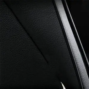 Paiying Car Seat Covers PU Leather Front Rear Seat Cushion Bench Protector  USA