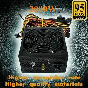 Paiying 2000W Modular Power Supply for 6 GPU Rig Coin Mining Miner 95 Gold