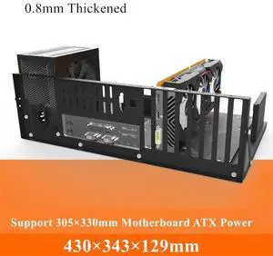 Paiying For Mining BTC ETH Computer Motherboard Open Air Case Bracket Frame USA STOCK