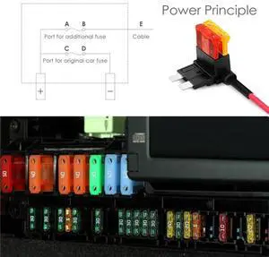Paiying 80PCS Automotive Truck ATC ATM Micro Mini Auto Car Blade Fuse Assortment Kit USA