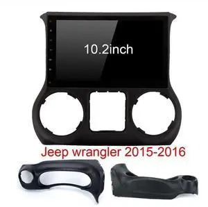 Acaigel 10.1" Android 9.1 Car Stereo Radio GPS Wifi 1+16GB For 2015-2016 Jeep Wrangler