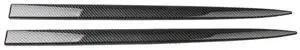 Acaigel Glossy Carbon Fiber Color Side Skirt Door Side Line Sill Garnish Body Molding Trim Cover 4Pcs For