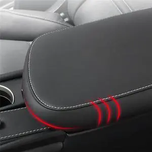 Paiying Leather Center Armrest Surface Case Cover For Lexus NX200 200t NX300h 2015-2018