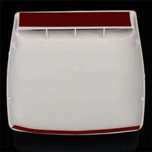 Acaigel Car Truck Hood Scoop Fake Bonnet Vent Air Intake Cover Trim White USA
