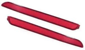 Acaigel 2Pcs Rear Bumper Reflector Light For Kia Rio 2012-2015 924051W000 924061W000