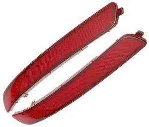 Yingshan 2Pcs Rear Bumper Reflector Light For Kia Rio 2012-2015 924051W000 924061W000