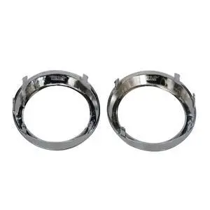 Yingshan1 Pair Fog Light Lamp Bezel Cover For Toyota Sienna Se 2011-2017