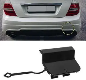Acaigel Piece Of 1 Rear Bumper Tow Hook Cover Fit For Mercedes Benz C-Class W204 11-14