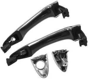 Yingshan 4Pcs Chrome Door Handle Outside Front+Rear Left+Right For Kia Sportage 2011-2016