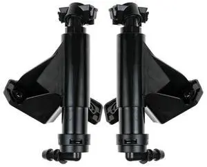 Yingshan Left & Right Headlight Washer Spray Nozzles & Cover Cap For Kia Sorento 2015-2018