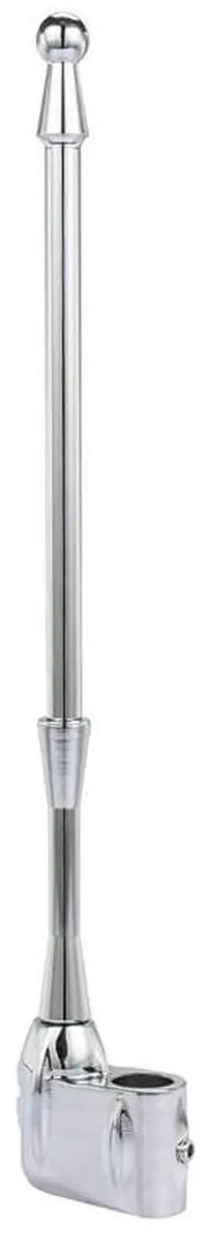 Yingshan Rear Side Mount Luggage Rack Antenna Vertical Flag Pole For Honda Goldwing Gl1800