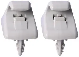 Acaigel 2 Pcs Sun Visor Support Retainer Clip 85235-B1000 For Hyundai Elantra Sonata Kona Getz
