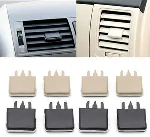 Acaigel 8Pcs Air Conditioner Vent Outlet Blade Adjust Slice Tab Clips For Corolla