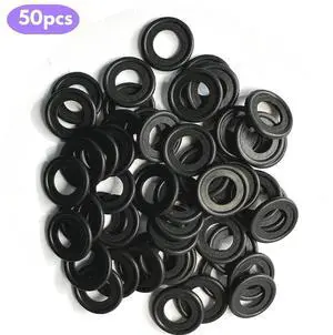 Acaigel 50X M12 Rubber Oil Drain Plug Gasket Washer Fits For 12616850 097-119