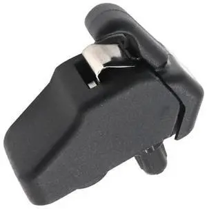 Acaigel Black Sun Visor Clip Hook Retainer For Maserati Quattroporte Ghibli 2014-2017 Acaigel Black Sun Visor Clip Hook Retainer For Maserati Quattroporte Ghibli 2014-2017