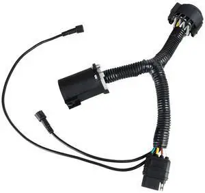 Acaigel 7 Pins Trailer Wiring T Harness Adapter Plug For Jeep Gladiator Jt 2020-2025