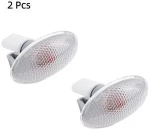 Acaigel 2Pcs Turn Signal Light 632574 For Peugeot 206 407 607 307 Citroen Picasso Xsara