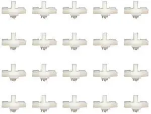 Acaigel 20Pcs 0069883078 Exterior Door Moulding Trim Clips For Mercedes