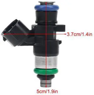 Yingshan 3Pcs 1320780223 Fuel Injector For Smart Fortwo