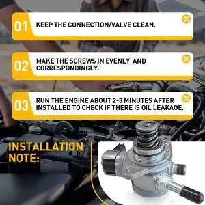 Acaigel High Pressure Fuel Pump For Ford 2011-16 F150 3.5L Ecoboost V6 Bl3E-9D376-Ch