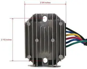 Acaigel Voltage Regulator For Grasshopper 185530, John Deere M807915, Rotary 9210 Mower Acaigel Voltage Regulator For Grasshopper 185530, John Deere M807915, Rotary 9210 Mower