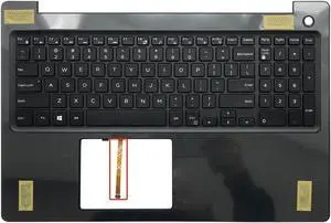 for Inspiron 15 3580 3582 3583 Palmrest Top Cover US Keyboard Backlit P4MKJ
