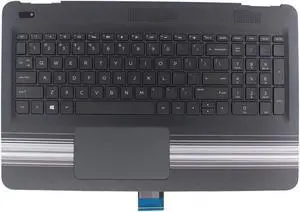 Palmrest with Backlit Keyboard Touchpad 856035-001 for Pavilion15-AU 15-AW