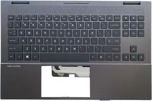 for OMEN 15-EN 15-EK Palmrest Upper Cover Case Colorful Backlit M00667-001