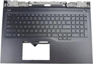 Palmrest for G7 17 7700 0RC7PR RC7PR English US Keyboard Black Laptop