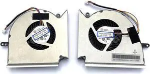 Fan for GE75 Raider GL75 GP75 Leopard MS-17E2 CPU + GPU Cooling Fan Set