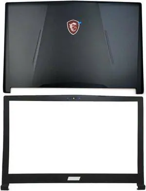 Laptop LCD Back Cover & LCD Front Bezel for MSI GL63 GL63 8RD GL63 8RC Top Lid