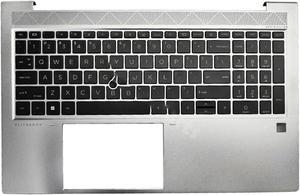 New for EliteBook 850 G8 855 850 G7 Case Palmrest Backlit Keyboard M07491-001