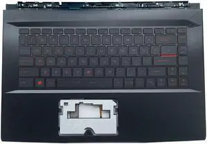 Backlit Palmrest Laptop Keyboard US for GF65 Thin 9SD 9SE 10SD 10SE MS-16W1