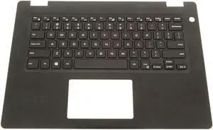Laptop Upper Case Palmrest for 14 3480 3481 3482 0K0NYW K0NYW AP2EU000300 with English US Keyboard Black