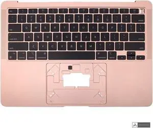 for MacBook Air 13" A2337 M1 2020 Palmrest US Keyboard Rose Gold Top Case Cover