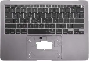 US Keyboard For MacBook Air 13" M1 A2337 2020 Palmrest Space Gray Top case