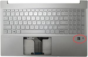 Top Cover For Pavilion 15-EH 15-EG Palmrest Backlit US Keyboard M08910-001