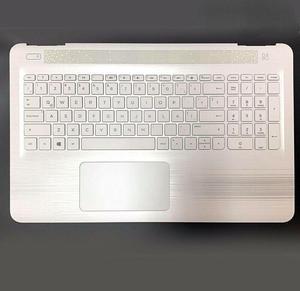 Laptop Replacement Part for Pavilion 15-AU 15-AW Palmrest Non-Backlit Keyboard 860585-001 White Top Model 856028-001