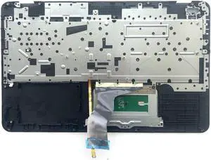 Laptop Part For Pavilion 15-AU 15T-AU Palmrest Non-Backlit Keyboard Touchpad 856043-001 Black Blue stripe