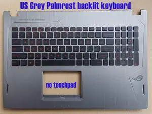 US For ROG GL502 Palmrest Upper Top Case Backlit Keyboard 13NB0DR6AP0111