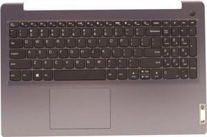 for ideapad 3 15IAU7 3 15ABA7 Palmrest Keyboard Touchpad Artic Grey 5CB1H77949