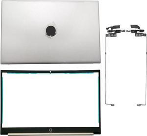 for Pavilion 15-EG 15-EH Top Rear Silver Lcd Back Cover Bezel Hinges Lid M08902-001