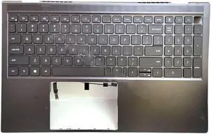 Palmrest Top Case Backlit US Keyboard For Vostro 15 7510 0XV1DW XV1DW