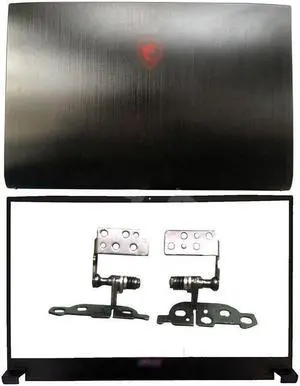 New for GF75 MS-17F1 MS-17F5 Laptop LCD Back Cover Bezel Hinges Top Lid Rear 3077F1A211