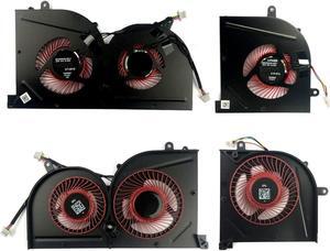 CPU + GPU Cooling Fan for MSI GS63 GS63VR 6RF 6RF-001US 7RF 7RF-212UK GS73 GS73V
